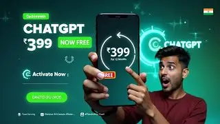 Claim Your ChatGPT 12-Month Free Subscription in India Before It Ends! 🔥#pacifict7 