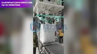 Fertilizer Granule Tonnage bag packaging of materials Cement Ton-Bag-Packing-Machine Autimatic.