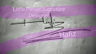 Hafiz Name Signature