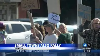 How small towns across Oregon made their voices heard during nationwide, 