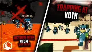 Lunar Teams #30 [Map 4] Nether Kite From Voltage + Trapping @ KOTH