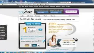 Web2Carz Review - Good Credit & Bad Credit Auto Loans