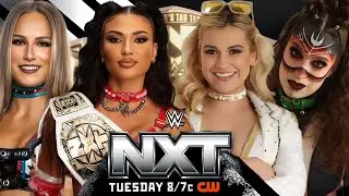 NXT || Fatal Influence VS Animal Instinct || NXT Women's Tag Team Championship || 