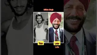 Great Indian Athletes || Then vs Later 💯 #great #indian #athlete