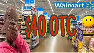  👉Can I Feed My Family With a $40 OTC Card at Walmart? 