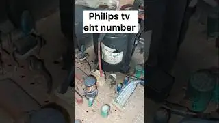 phlips crt tv eht number find out | #youtubeshorts #shorts #automobile #crttvrepair #yt