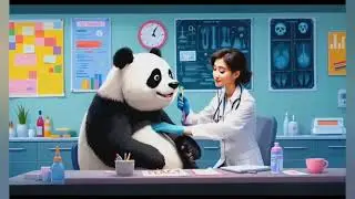 Rising a cute pandas A pastel Adventure ai animated video