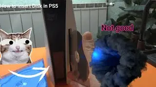How to insert Disk in PS5 4K HD 2022