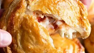 Rustici Leccesi Italian filled Pastry with Tomato and Mozzarella