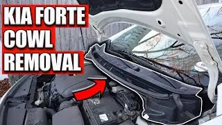 Снятие лобового стекла Kia Forte (ЛЕГКОЕ) | Kia Forte 2014-2018