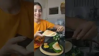 leftover rice dosa😍 #shorts #viral #youtubeshorts #trending #dosa #recipe #reels #food #instagram
