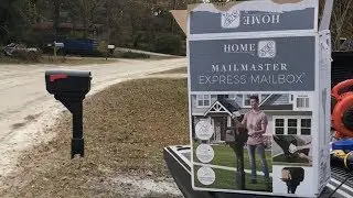 Installing a mailbox in 5 minutes