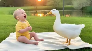 Funny Babies Talking to Animals Compilation 🐾😂 | Cutest Baby and Pet Conversations Ever!