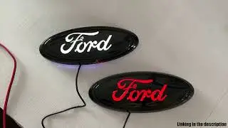 Dynamic Emblem Light for Ford F150 Unbox and Demo 2022- Does it work？