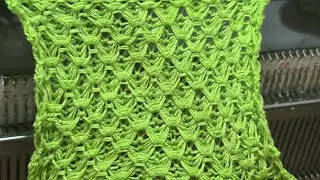 Embossed lace, empty needle lace with card