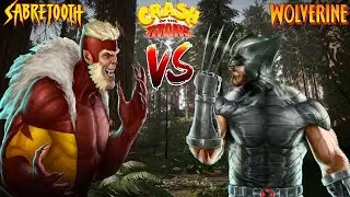 MarvelPuzzleQuest: Crash Of The Titans #72 SABERTOOTH V.S X-FORCE WOLVERINE