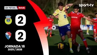 Resumo: Arouca 2-2 Gil Vicente - Liga Portugal Betclic | sport tv
