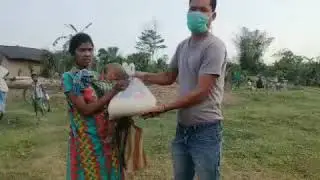Food kit distribution during Covid 19 Lockdown in 125 forest villages under Kokrajhar District.
