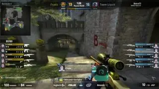 ESL Cologne 2016 - Liquid vs Fnatic - Nice flick by S1mple