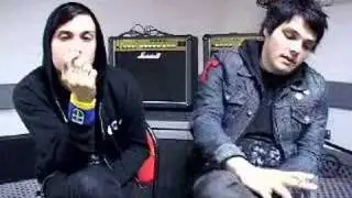 interview Frank Iero and Gerard Way