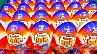 NEW Kinder Surprise Eggs Unboxing - Jurassic World! with #asmr sounds! #kinderjoy