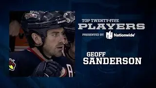 THE SANDMAN! Geoff Sanderson is the first Blue Jacket to Score a Hat Trick! 🧢🧢🧢 | Top 25 Players