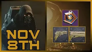 Traveler's Chosen, Sunshot & Nightfall Ciphers | Xur Exotic Stock Update (11/08