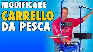 Ecco come ho modificato il carrello da pesca 🎣 e quali componenti ho utilizzato