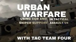 Extracting a Hard Drive Using CQB in Tactical Assault VR | Tac Team 4 | RP