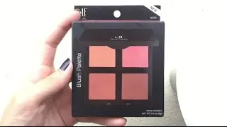1 Minute Reviews: e.l.f Blush Palette // Dark