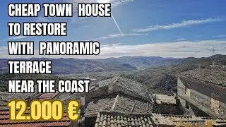 Town house to restore with panoramic terrace near the coast. Fresagrandinaria