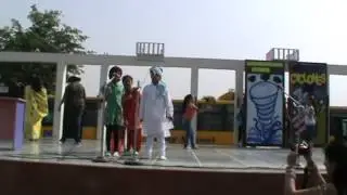 Queens Valley School Special Assembly on  CYCLONES By (Class-IV-D).flv