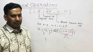 Logical Operators in Java | AND (&&), OR (||), NOT (!) Explained | Lec-26 | Java Guru Ravi