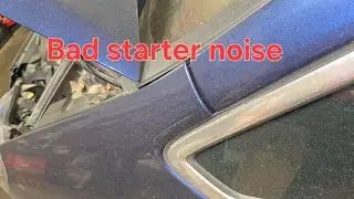 Ford S max,Galaxy and kuga starter bad noise and fix. 
