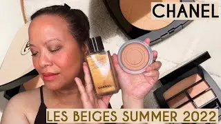 Chanel Les Beiges Summer 2022 Collection|  TRY ON and FIRST IMPRESSIONS | 2 LOOKS