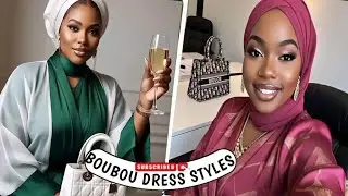 Top 10 Boubou Dress Styles for 2025 | Elegant African Fashion Trends || How to Style Boubou Dresses