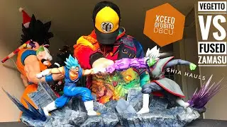 XCEED Vegetto vs Fused Zamasu Unboxing-Episode 128