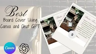 Create Pinterest Profile Board Cover using Canva