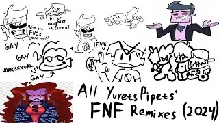 (+INST AND VOICES) All YuretsPipets' Friday Night Funkin' (Base Game) Remixes (2024)