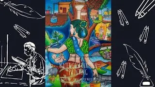 World Water Day Poster for Water Conservation Painting/Drawing l #artandcraft l Save WaterSave Life