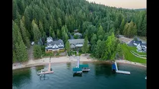 Luxury Lakefront Estate | 55 Ideal Drive, Sandpoint, Idaho