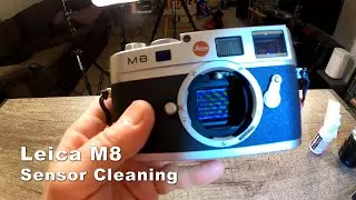 Leica M8 Sensor Cleaning
