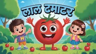 लाल टमाटर | Lal Tamatar Hindi Rhymes for Kids | Nursery Rhymes | Starshine Animation Studio |
