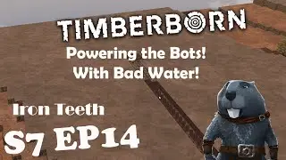 A MEGA Bad Water Tunnel and a new Reservoir! Timberborn HARD MODE (1.0 Experimental) S7 EP14