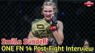 Smilla Sundell Post-Fight Interview | ONE Fight Night 14