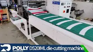 The full-width IML label cutting reference by D520, from Polly Automatic, IML cutting, IML finishing