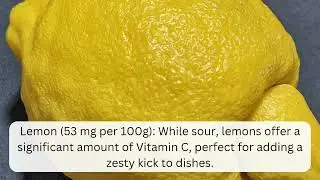 Top10 Fruits Rich In Vitamin C#quiz #gk #generalknowledge #infohub #quiztrivia #shortsfeed #vitaminc
