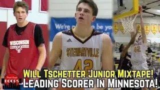 Michigan Commit Will Tschetter *OFFICIAL* Junior Mixtape! Led Minnesota In Scoring!