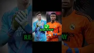 Real Madrid goalkeeper for the next game 💀 #shorts #shortvideo #trending #funny #football