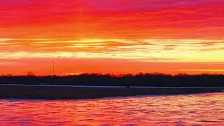Sunrise Jan 15 2026 7:46AM HD Short Version #drone #winter #relaxing #asmr